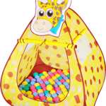 Игровой домик "Жираф" + 100 шариков CBH-11